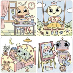 Рисуване с вода за момиче