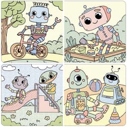 Рисуване с вода за момче