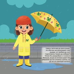 Рисуване с вода за момиче